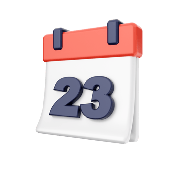3d calendar icon illustration png