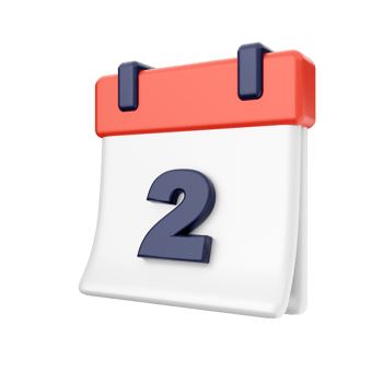 3d calendar icon illustration png