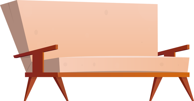 Cartoon sofa clip art png