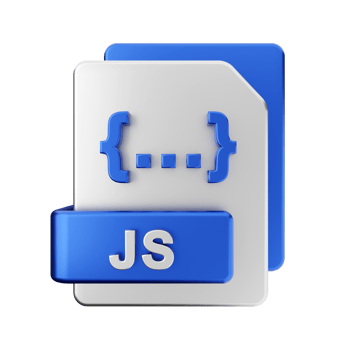 3d js file icon illustration png