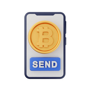 3d bitcoin cryptocurrency icon illustration png