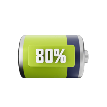 3d battery charge energy icon illustration png