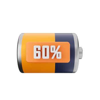 3d battery charge energy icon illustration png