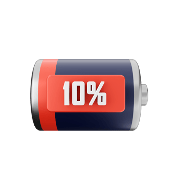 3d battery charge energy icon illustration png