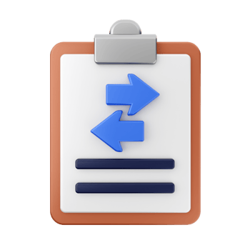 3d file report icon illustration png