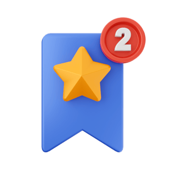3d notification icon illustration png