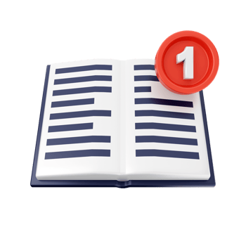 3d notification icon illustration png