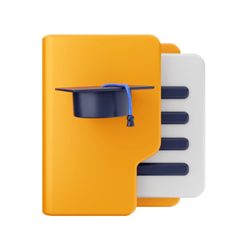 3d folder file icon illustration png