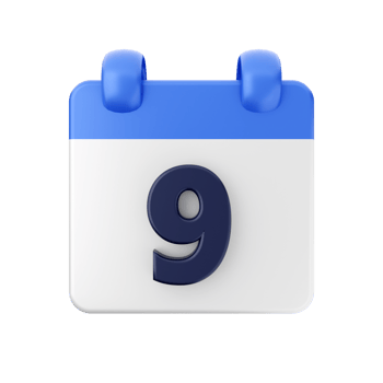 3d calendar date day schedule event icon illustration png