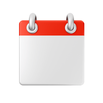 3d calendar date day schedule event icon illustration png