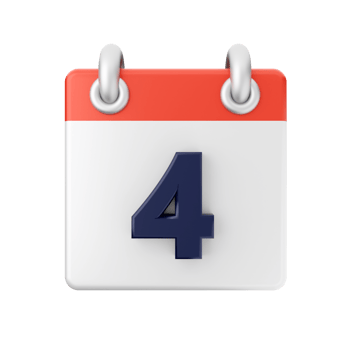 3d calendar date day schedule event icon illustration png