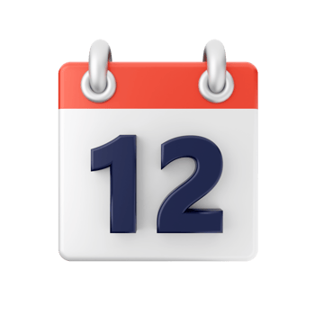 3d calendar date day schedule event icon illustration png