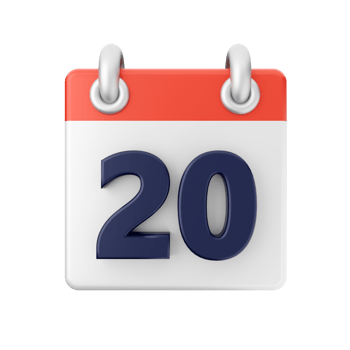 3d calendar date day schedule event icon illustration png