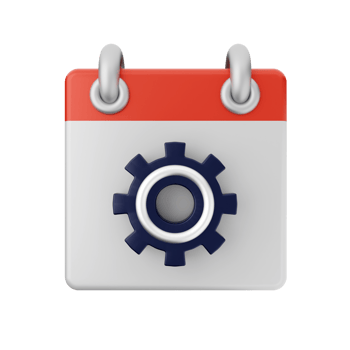 3d calendar date day schedule event icon illustration png