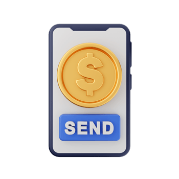 3d money dollar coin icon illustration png