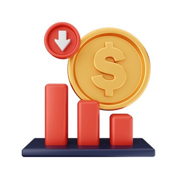 3d money coin dollar icon illustration png