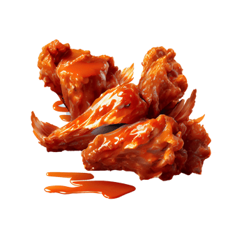 Buffalo wings png, transparent background png