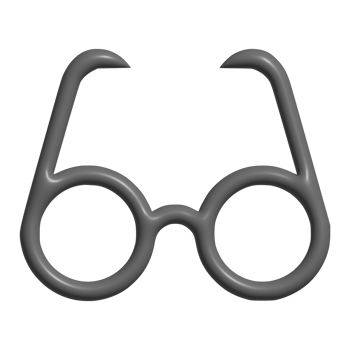 eyeglasses 3d icon png
