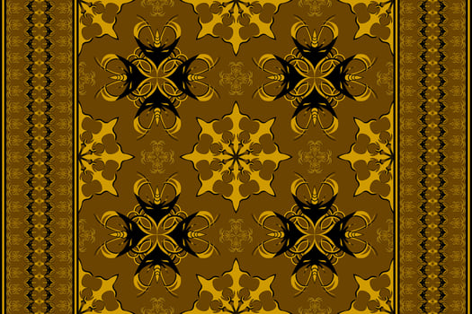Ethnic folk seamless pattern in black and brown tone in vector illustration design for fabric, mat, carpet, scarf, wrapping paper, tile and more