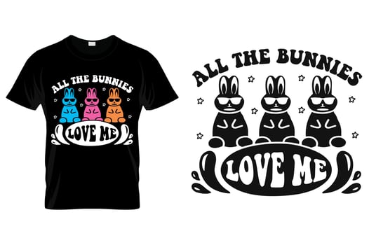 Easter Day Tshirt design Easter Funny Quotes tshirt for kids men women poster and gift vector