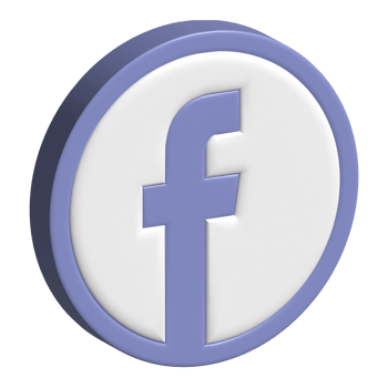 facebook 3d icon png