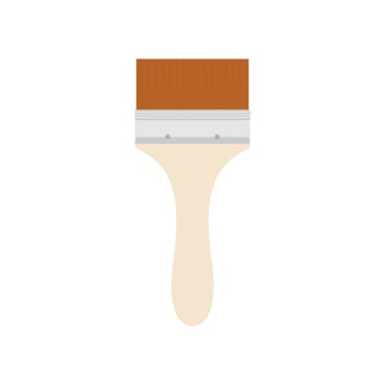 paint brush flat design vector illustration