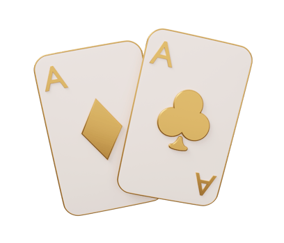 ace two cards 3d png