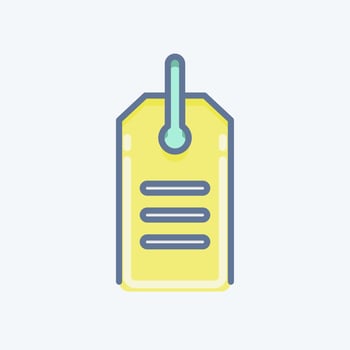 Icon Discount. related to Black Friday symbol. shopping. simple illustration vector