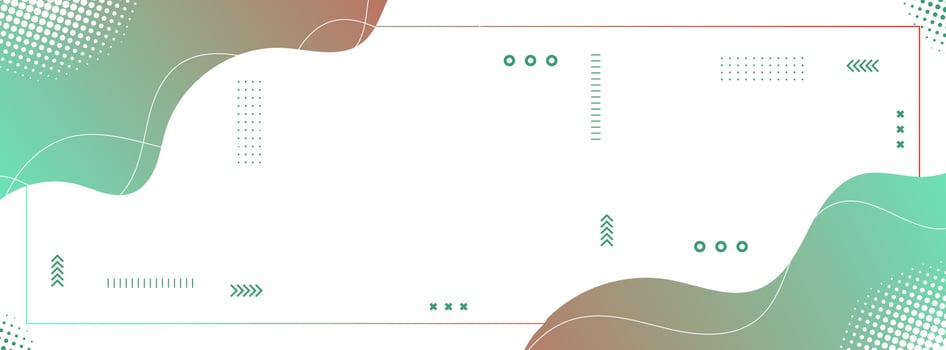 banner backgrounds. full of colors, waves, gradations, geometric memphis vector