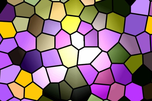 Stained Glass Vector Background