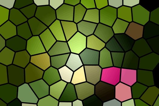 Stained Glass Vector Background