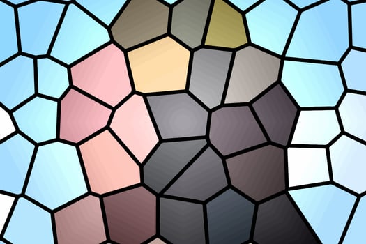 Stained Glass Vector Background