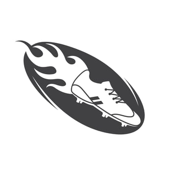football shoes vector icon illustration design