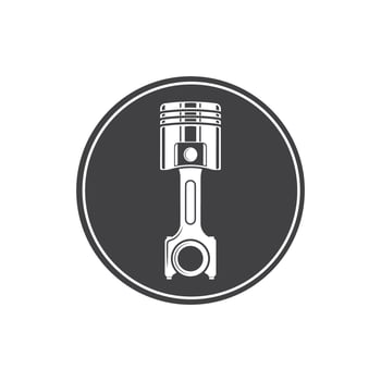 piston vector icon illustration design