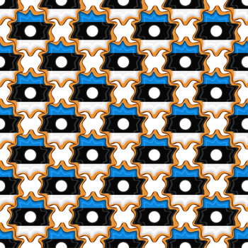 Pattern cookie with flag country Estonia in tasty biscuit png