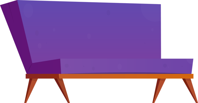 Cartoon sofa clip art png