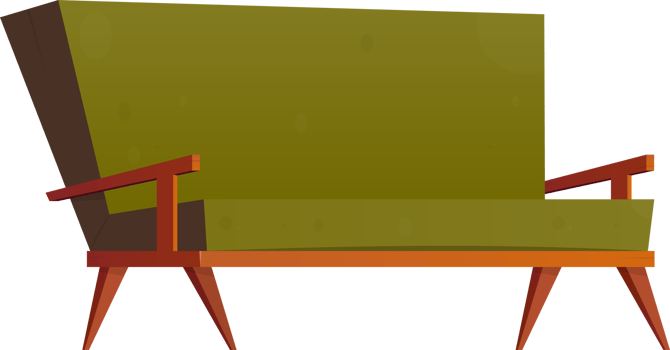 Cartoon sofa clip art png