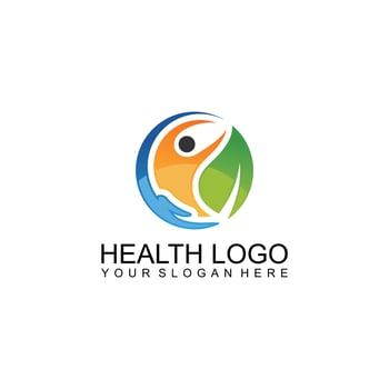 healthcare and medical logo template icon vector