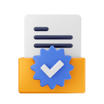 3d folder file data icon illustration png