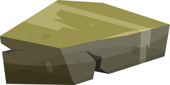 Cartoon mountain rock clip art png