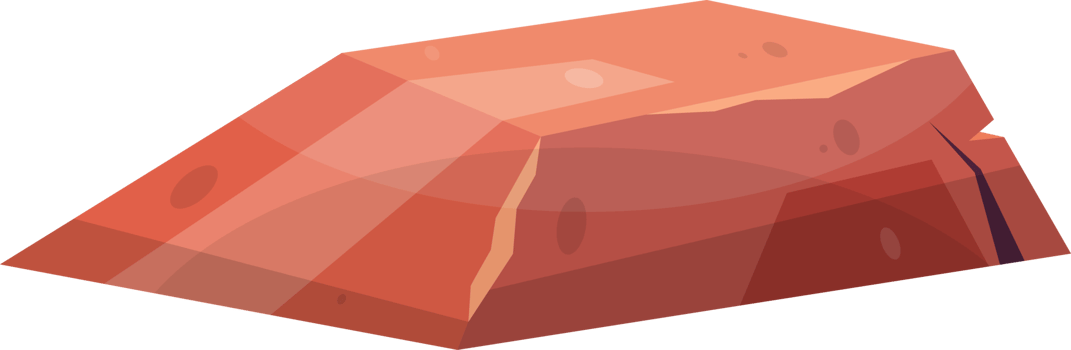 Cartoon mountain rock clip art png