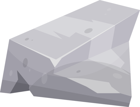 Cartoon mountain rock clip art png