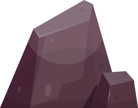 Cartoon mountain rock clip art png