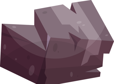Cartoon mountain rock clip art png