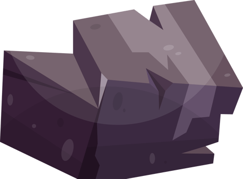 Cartoon mountain rock clip art png