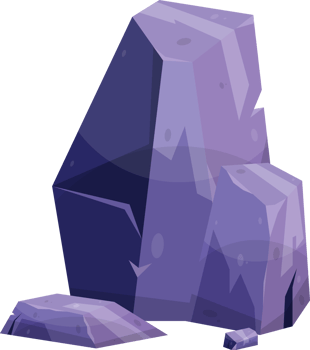 Cartoon mountain rock clip art png