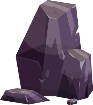 Cartoon mountain rock clip art png