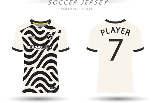 Best vector soccer jersey template sport t shirt design