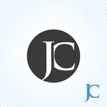 JC Hexagon Logo Template In Modern Creative Minimal Style Vector Design