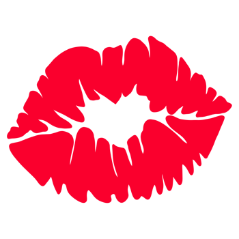 Red Sexy Heart Lips png